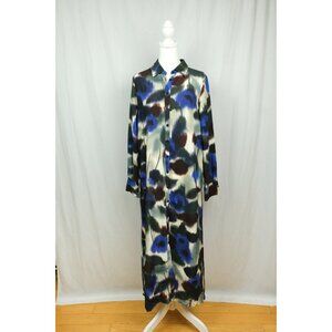 Stella Forest Robe Longue Imprimé Fantaisie Bleu bleu SIZE 36// US SIZE 4-6